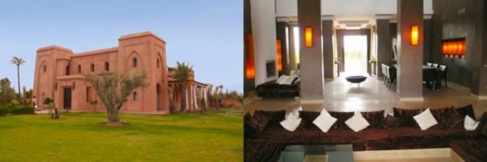 Locations villas courtes durées à Marrakech