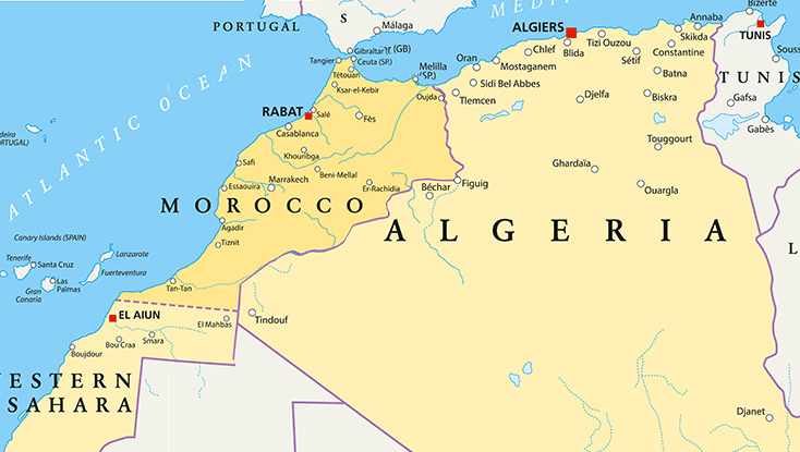 Frontière Maroco-Algérienne