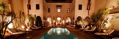 Villa des Orangers restaurant Marrakech