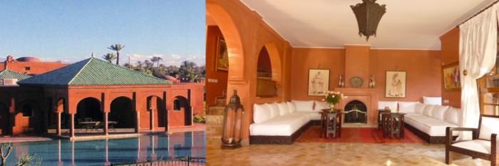 Locations villas courtes durées à Marrakech