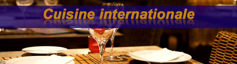 Restaurant a Marrakech, cuisine internationale