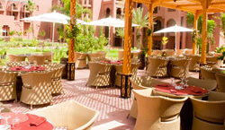 Palm Plaza Marrakech terrasse