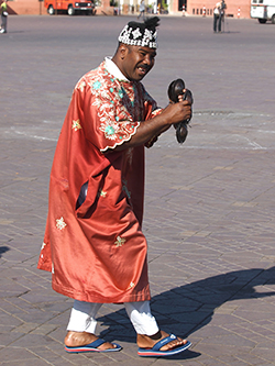 Gnaouas raquetteurs Marrakech