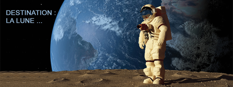 Premier pas sur la lune