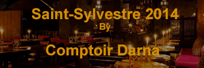 Reveillon 2015 comptoir darna Restaurant Marrakech