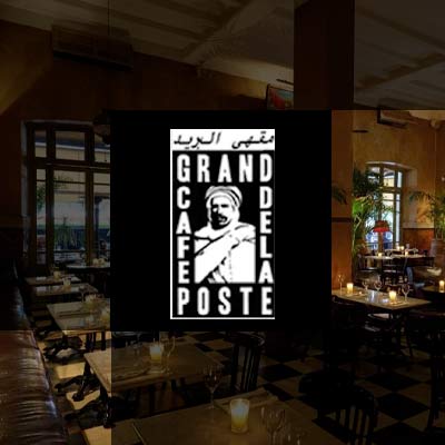 Restaurant Grand Café de la poste Marrakech Guéliz