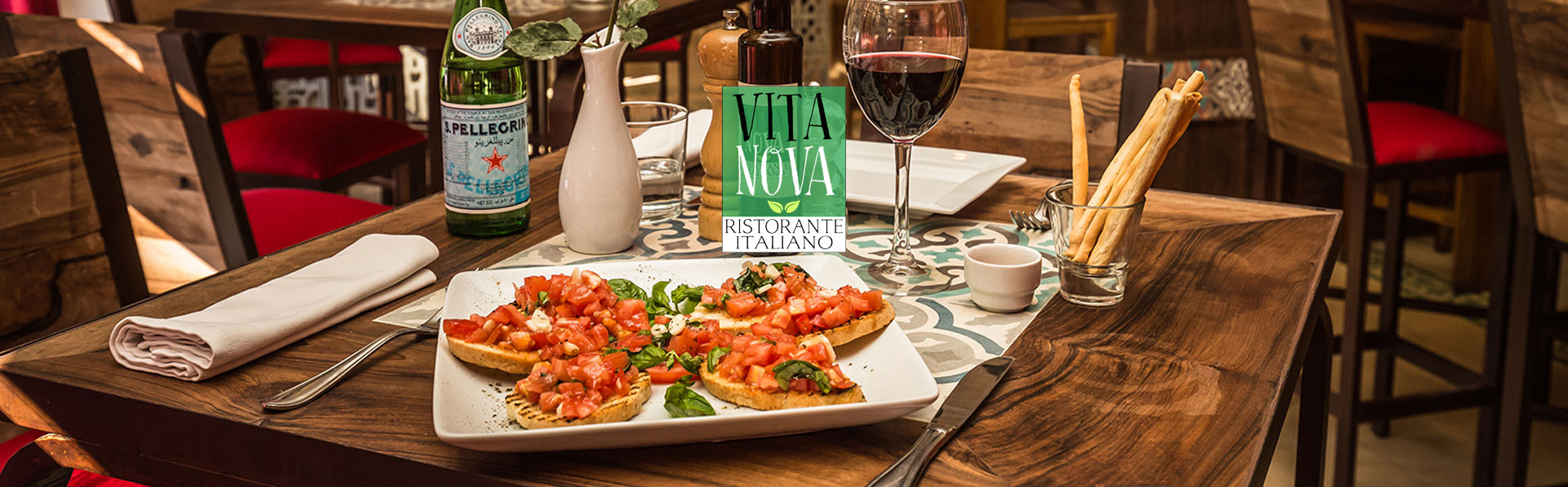 Restaurant italien Vita Nova Marrakech