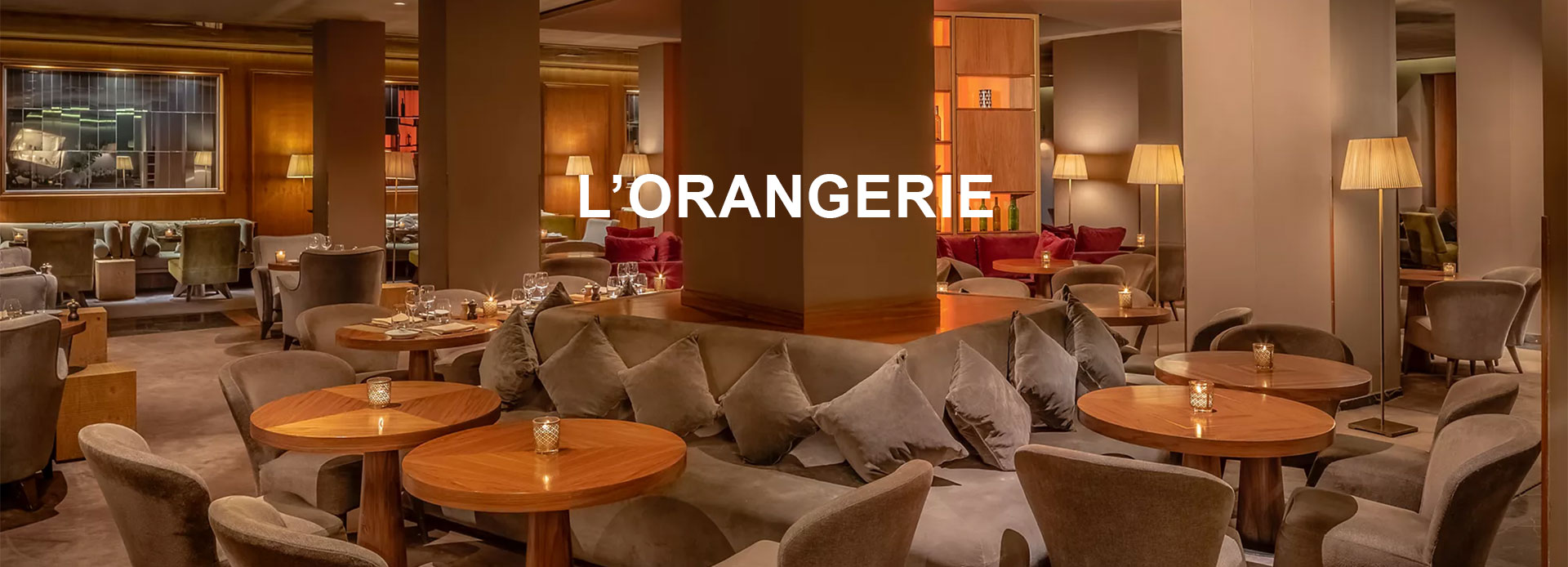 Restaurant Orangerie Sofitel Marrakech