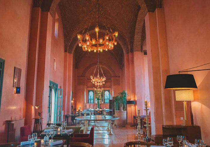 Salamnbo Restaurant Les deux Tours Marrakech