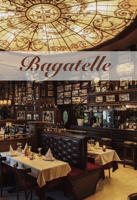 Le restaurant Bagatelle de Guéliz à Marrakech