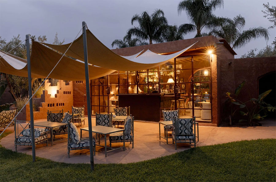 Bar de Casa Abracadabra Restaurant Marrakech